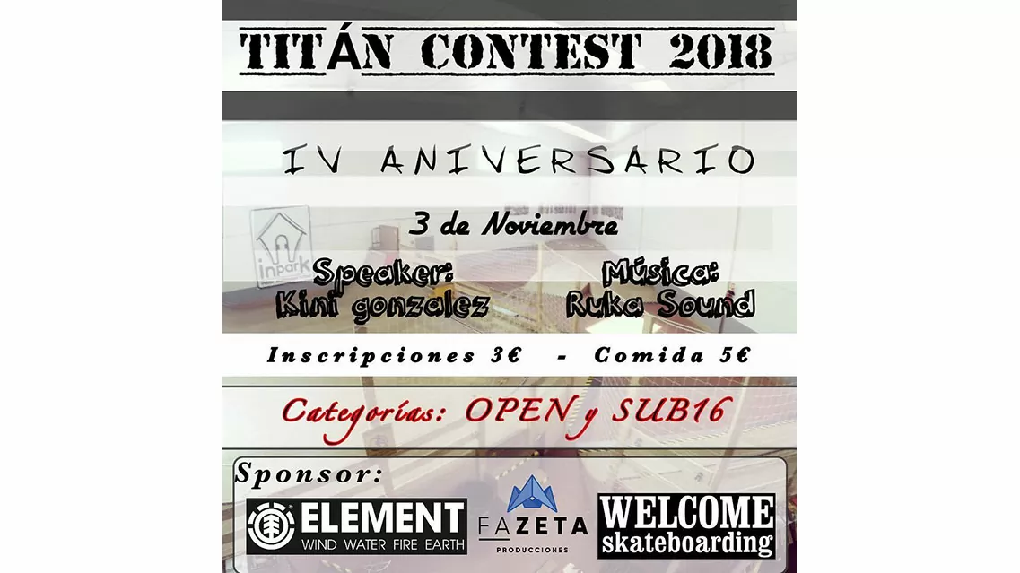 Titan Contest 2018 Inpark