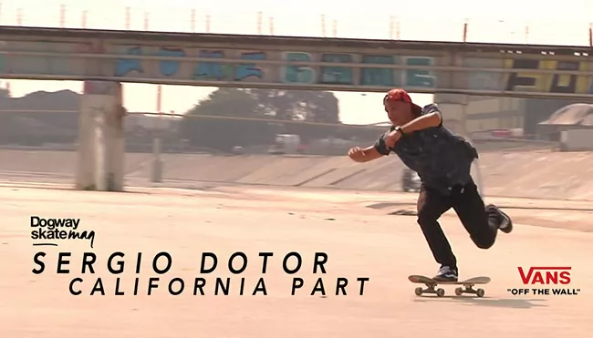 Sergio Dotor Lente California Part x Vans