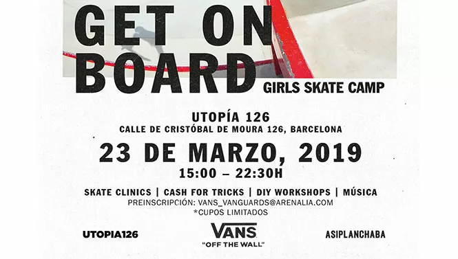 Vans Girls Skate Camp Barcelona