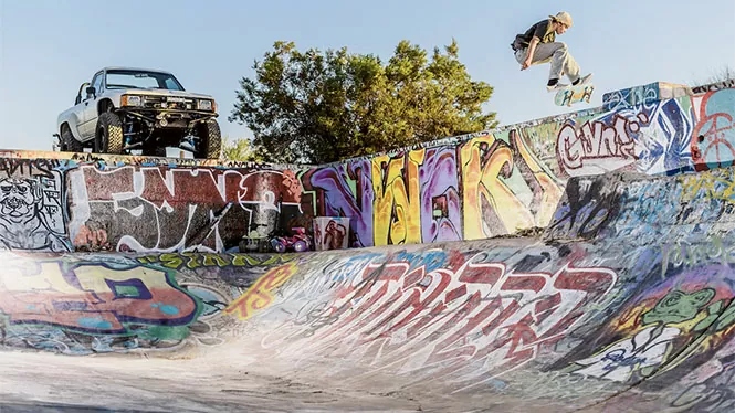 CJ Collins “Truly Off Road” | High Desert Skateboarding